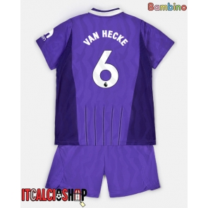 Tottenham Hotspur Jan Paul van Hecke #6 Terza Maglia Bambino 2026-27 Manica Corta (+ Pantaloni corti)